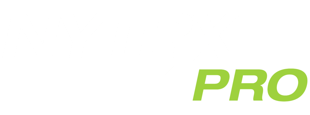 Nytrx Pro logo White and Green